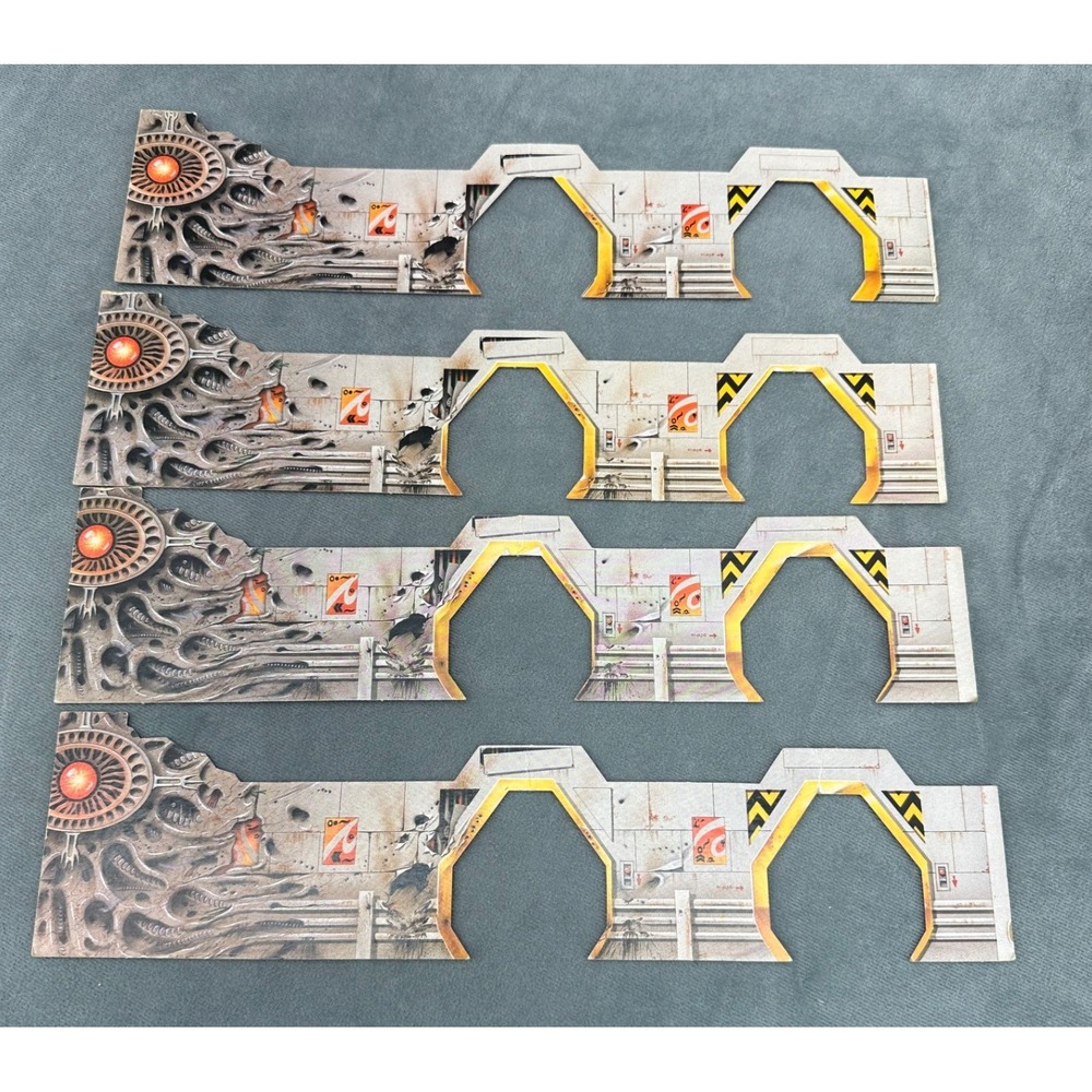 Space Crusade Hallway Corridor Cardboard Replacement Part Piece Marine Chaos